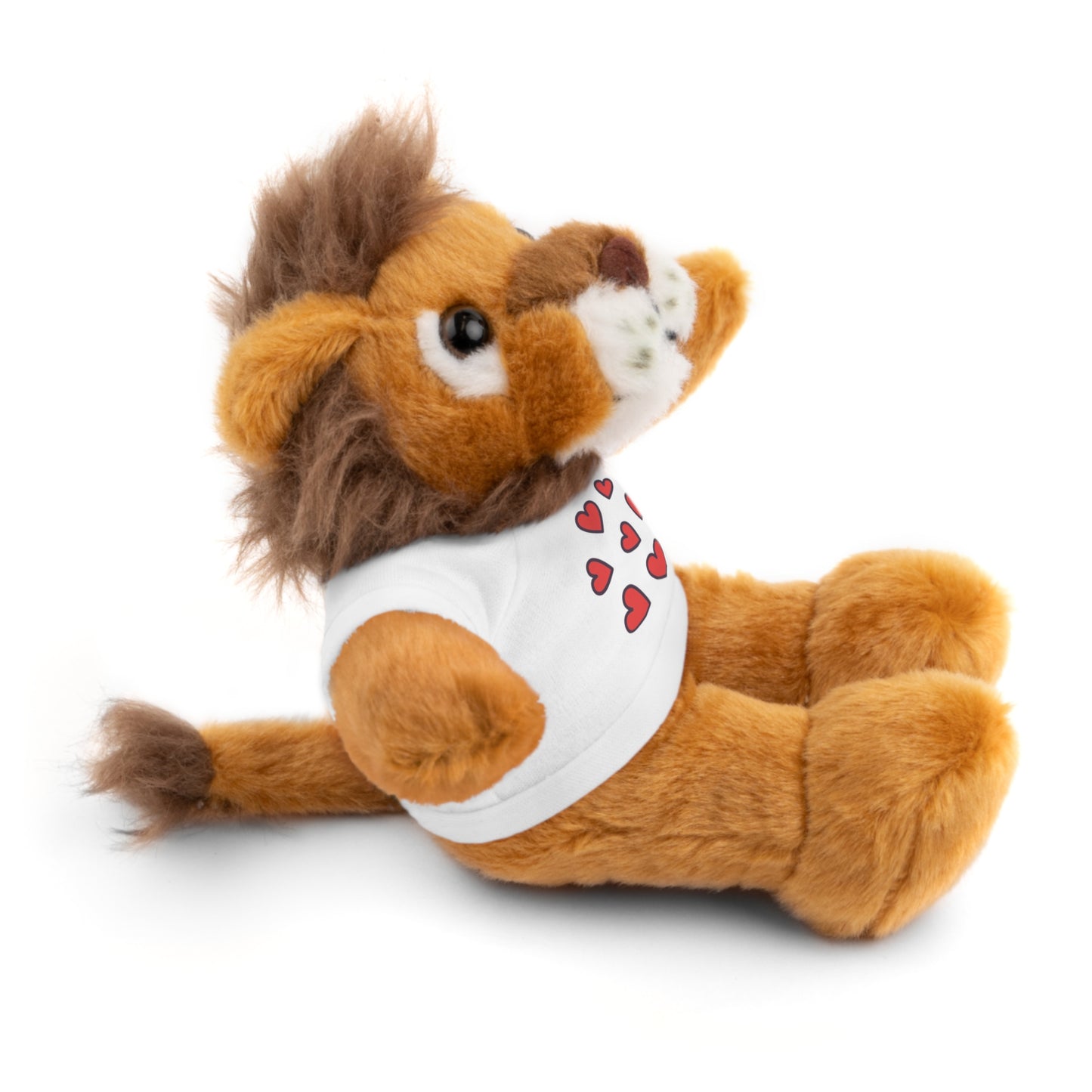 Ours en peluche avec t-shirt cœur