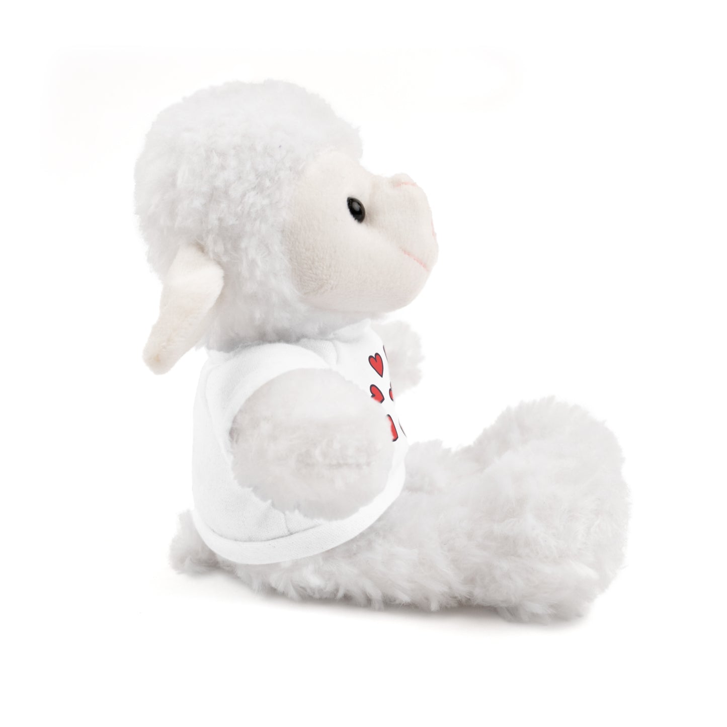 Ours en peluche avec t-shirt cœur