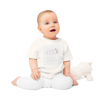 T-shirt bébé — « Mon tout petit amour »