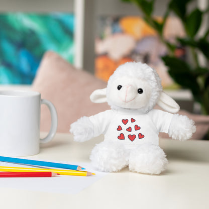 Ours en peluche avec t-shirt cœur