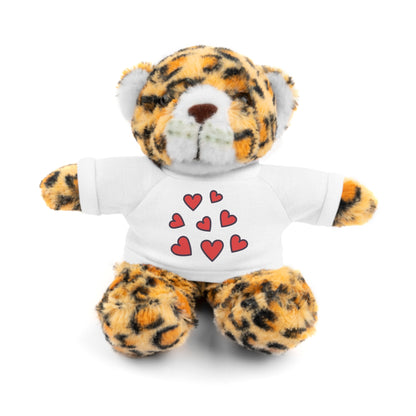 Ours en peluche avec t-shirt cœur