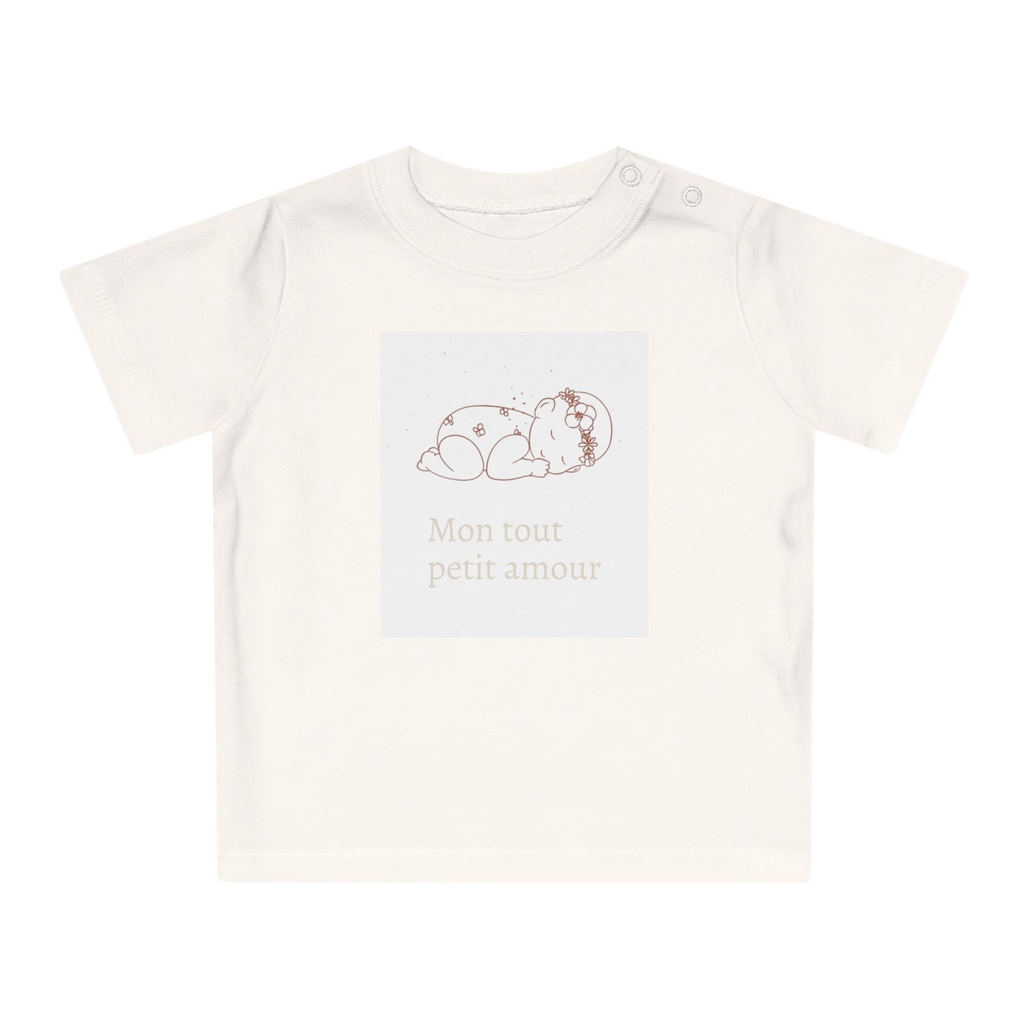 T-shirt bébé — « Mon tout petit amour »