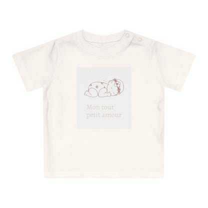 T-shirt bébé — « Mon tout petit amour »