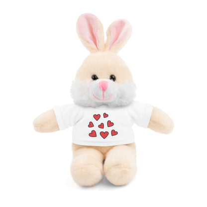 Ours en peluche avec t-shirt cœur
