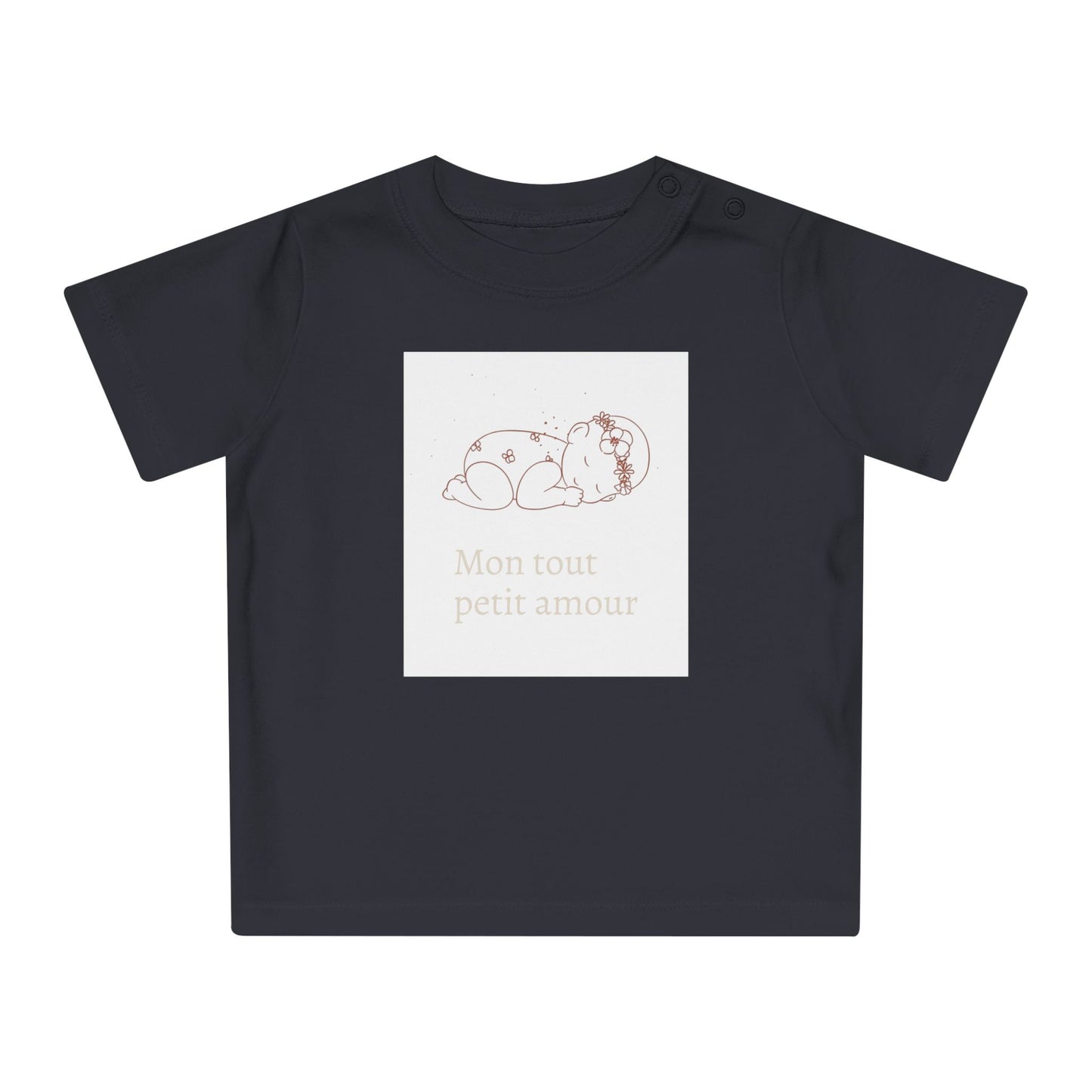 T-shirt bébé — « Mon tout petit amour »