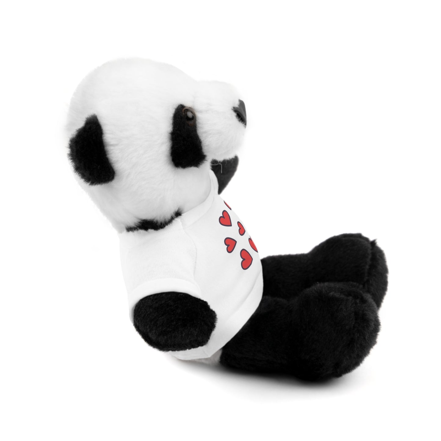 Ours en peluche avec t-shirt cœur