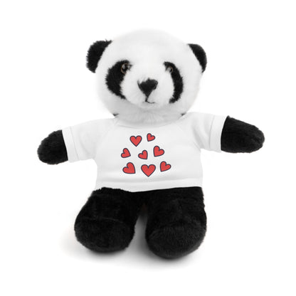Ours en peluche avec t-shirt cœur