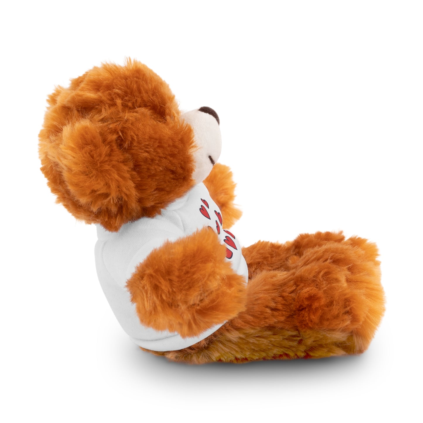 Ours en peluche avec t-shirt cœur