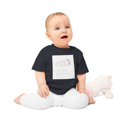 T-shirt bébé — « Mon tout petit amour »