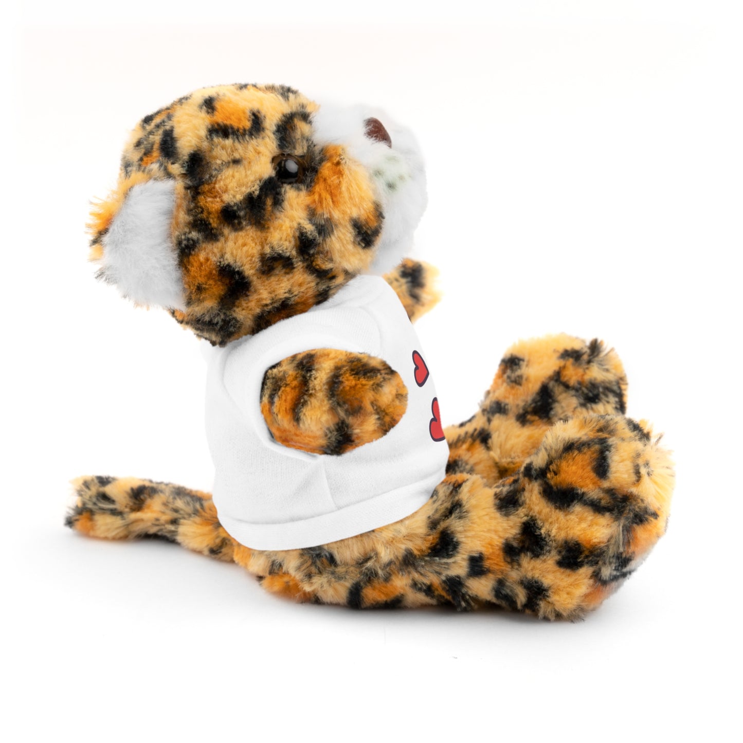 Ours en peluche avec t-shirt cœur