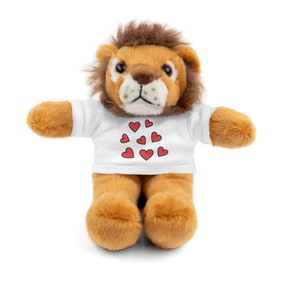 Ours en peluche avec t-shirt cœur