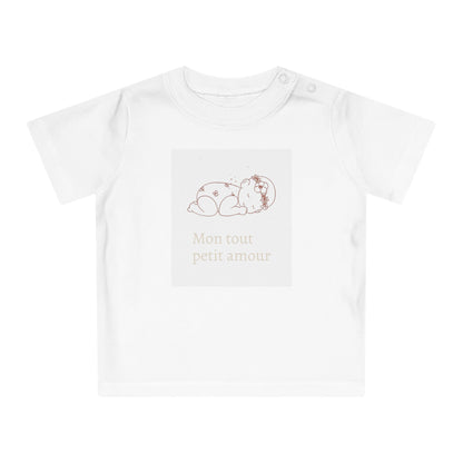 T-shirt bébé — « Mon tout petit amour »