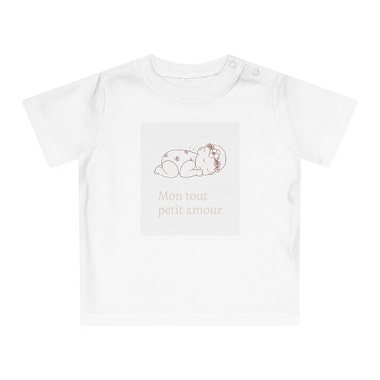 T-shirt bébé — « Mon tout petit amour »