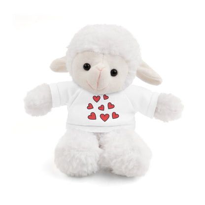 Ours en peluche avec t-shirt cœur